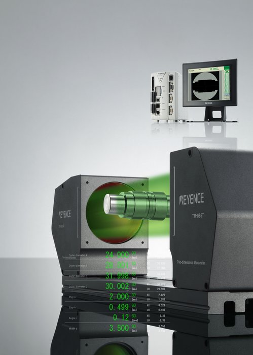 TM-3000: 2D Optische micrometer